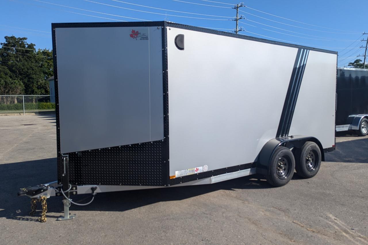 2024 Canadian Trailer Company 7x14 V Nose Cargo Trailer Econo model Photo3