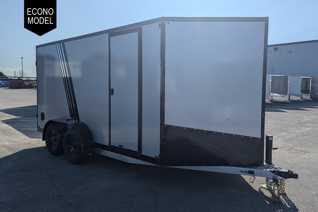 New 2024 Canadian Trailer Company 7x14 V Nose Cargo Trailer Econo model for sale in Guelph, ON