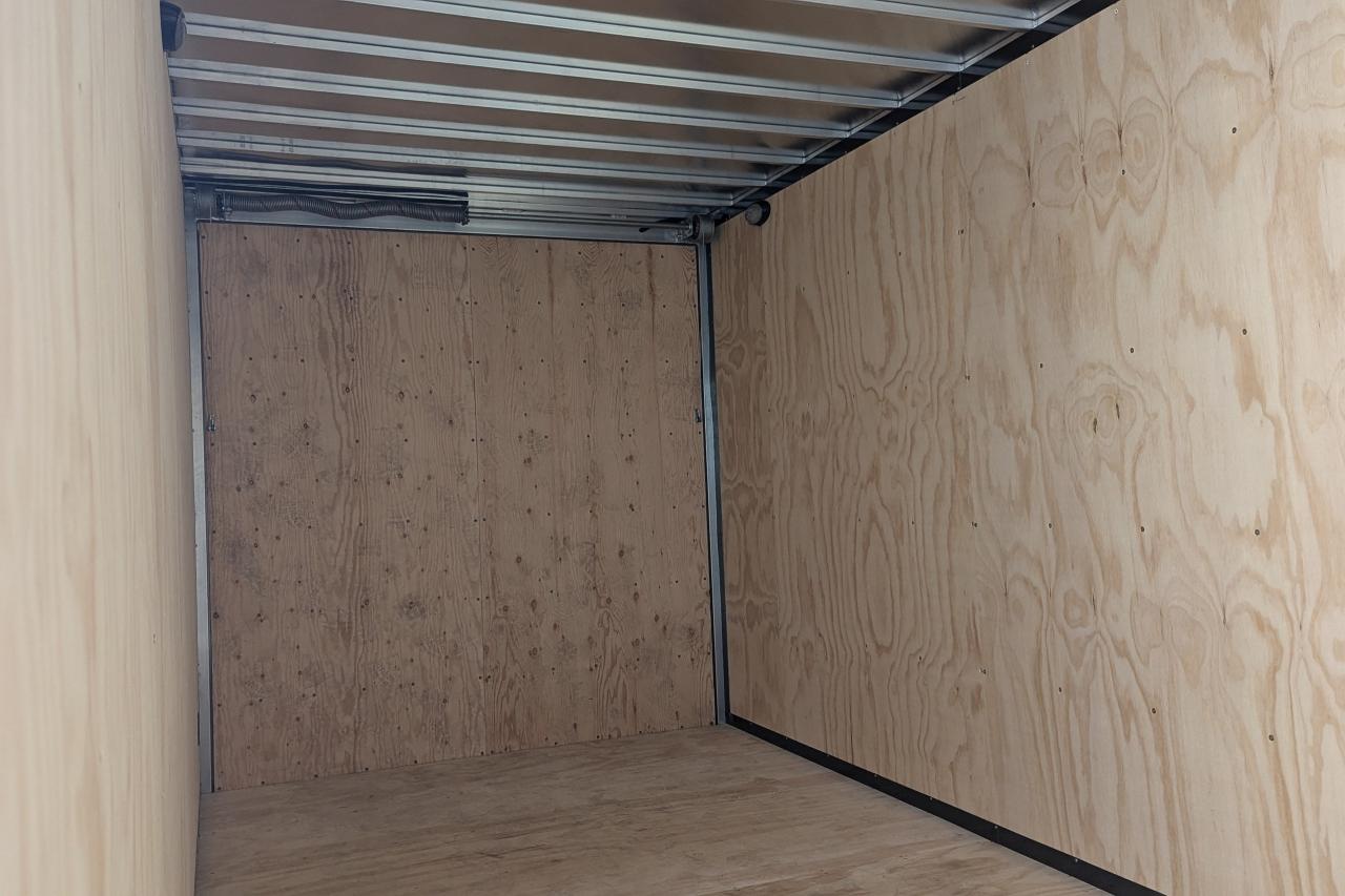 2024 Canadian Trailer Company 7x18 V-Nose Cargo Trailer Aluminum Tandem Axle Photo4