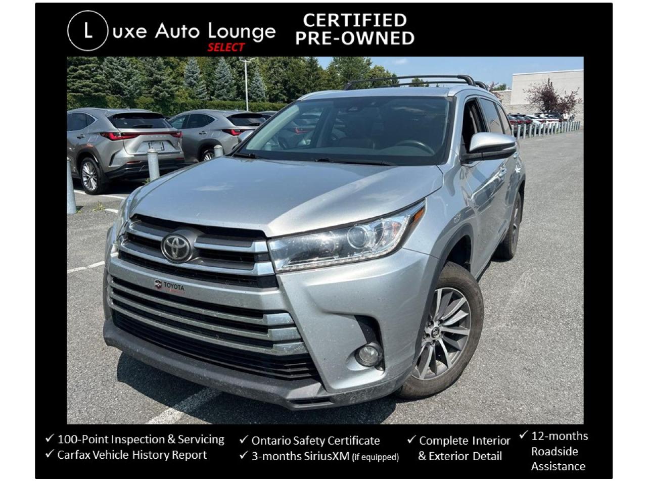 Used 2017 Toyota Highlander XLE! AWD, LEATHER, SUNROOF, HEATED SEATS, NAV!! for sale in Orleans, ON