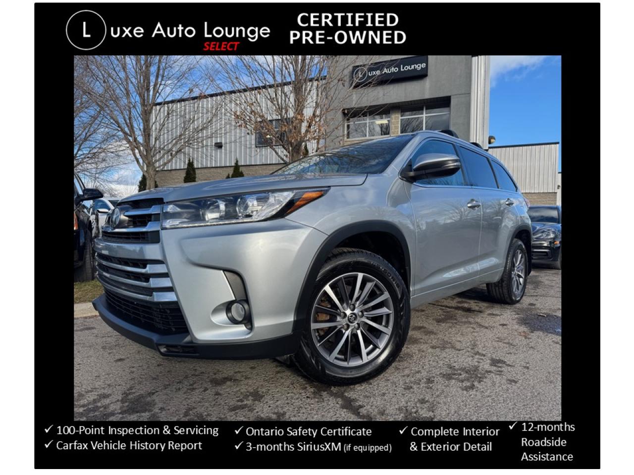 Used 2017 Toyota Highlander XLE! AWD, LEATHER, SUNROOF, HEATED SEATS, NAV!! for sale in Orleans, ON