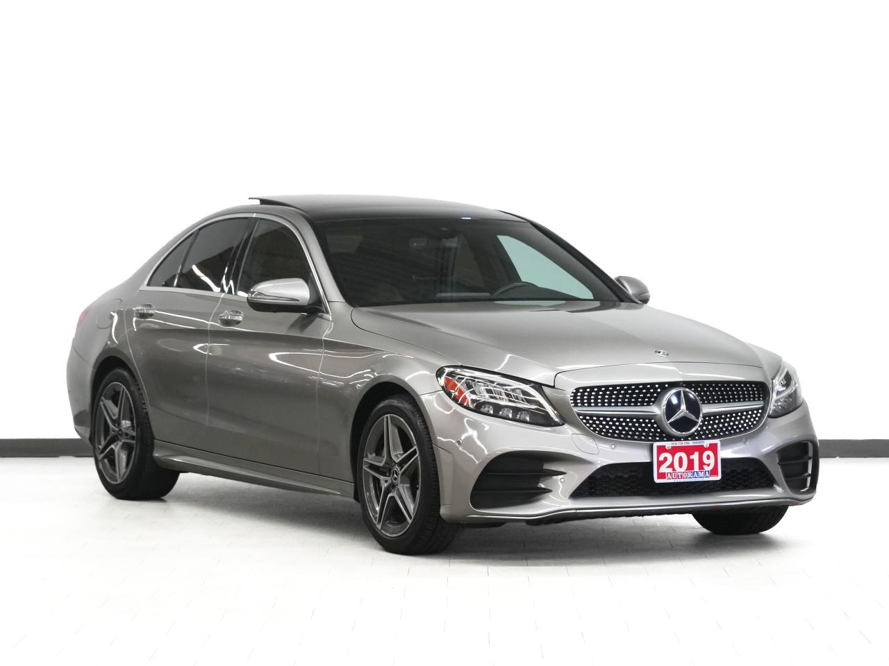 Used 2019 Mercedes-Benz C-Class 4MATIC | AMG Pkg | Nav | Leather | Pano roof | BSM for sale in Toronto, ON