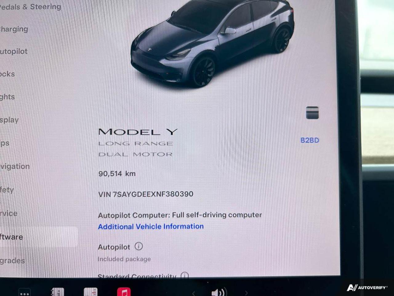 2022 Tesla Model Y LONG RANGE / NAV / AWD / REVERSE CAM - Photo #13