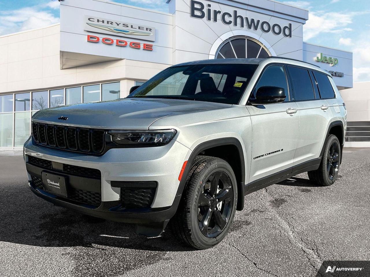 New 2024 Jeep Grand Cherokee L Altitude Power sunroof for sale in Winnipeg, MB