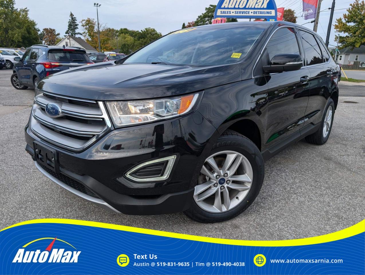 Used 2017 Ford Edge SEL for sale in Sarnia, ON