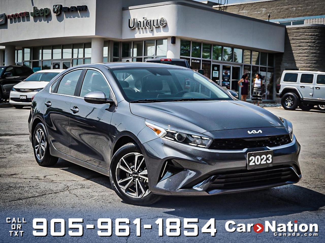 Used 2023 Kia Forte EX| BLIND SPOT DETECTION| HEATED SEATS & WHEEL| for sale in Burlington, ON