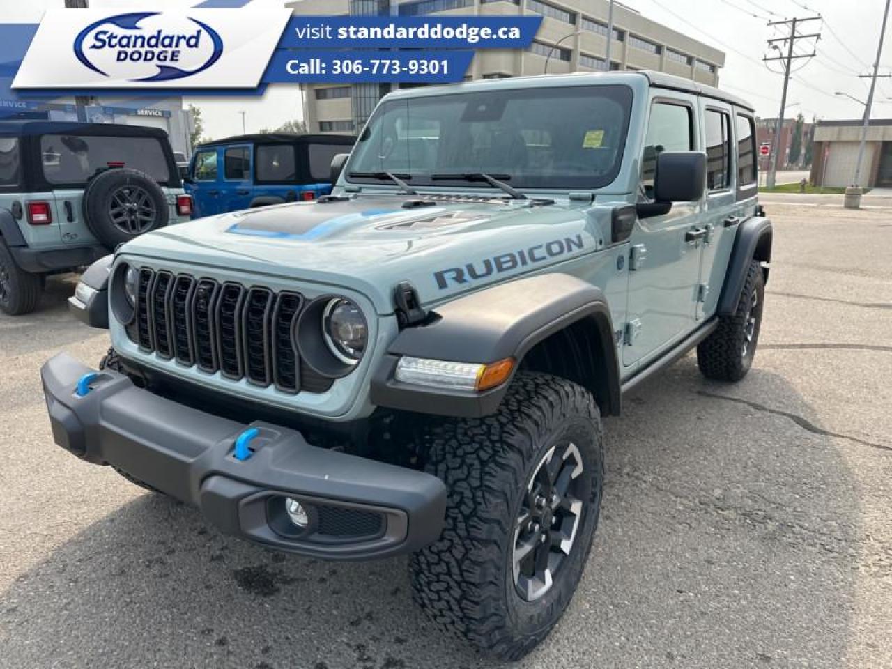 New 2024 Jeep Wrangler 4xe RUBICON for sale in Swift Current, SK