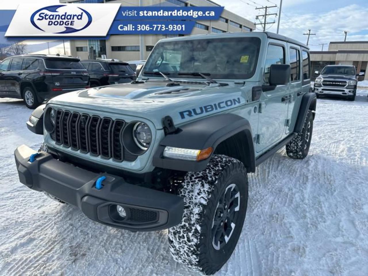 New 2024 Jeep Wrangler 4xe RUBICON for sale in Swift Current, SK