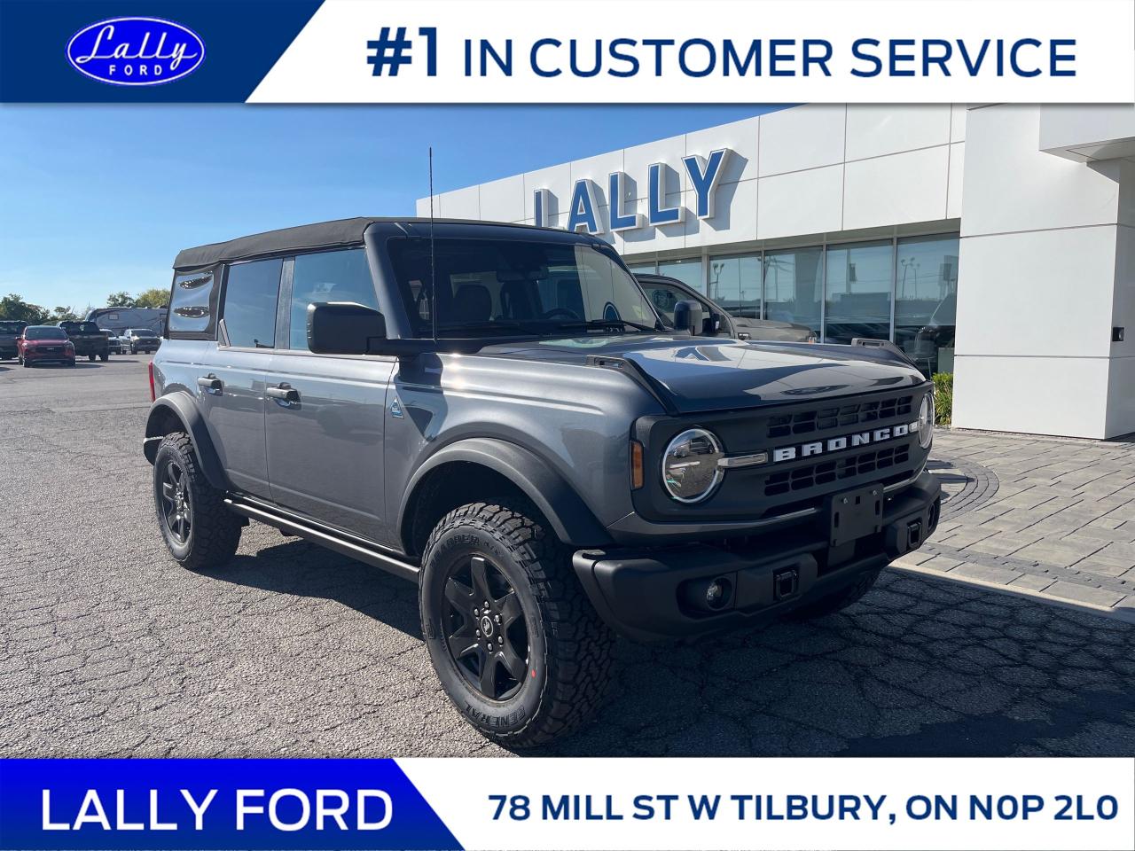 New 2024 Ford Bronco Black Diamond for sale in Tilbury, ON