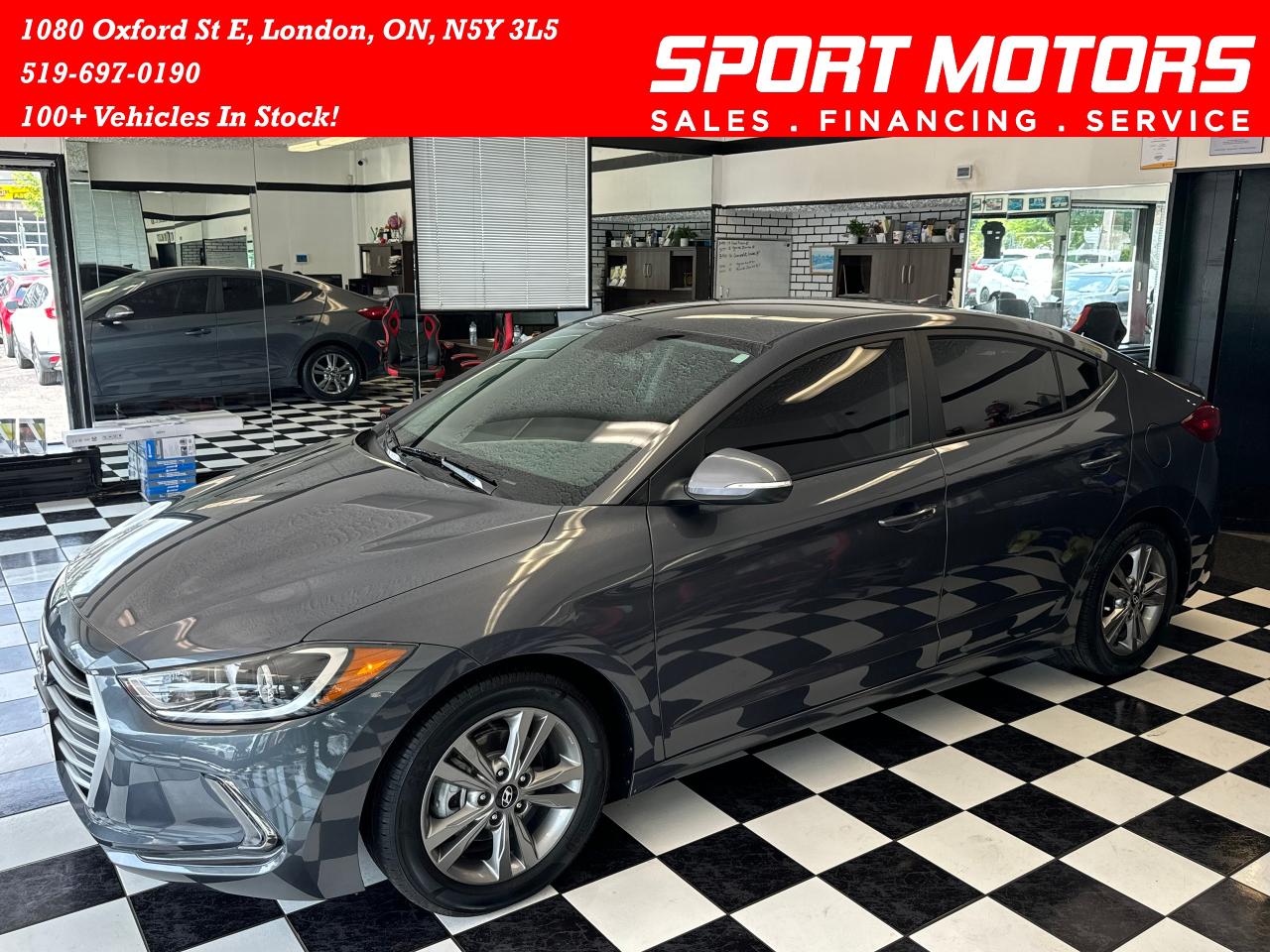 2017 Hyundai Elantra GL+New Brakes+Camera+Heated Seats+Blind Spot+A/C