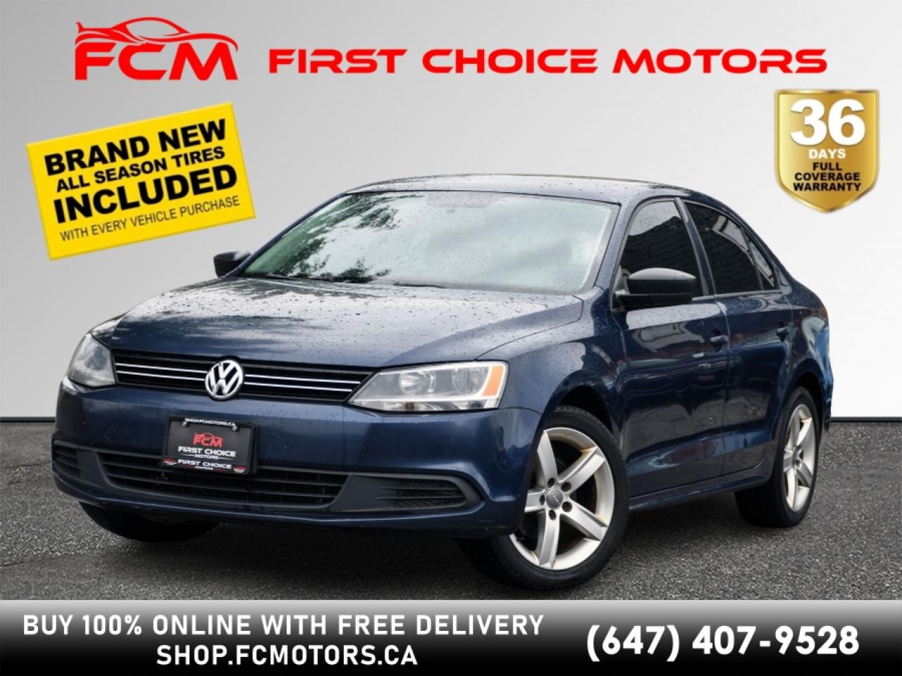 Used 2013 Volkswagen Jetta TRENDLINE ~MANUAL, FULLY CERTIFIED WITH WARRANTY!! for sale in North York, ON