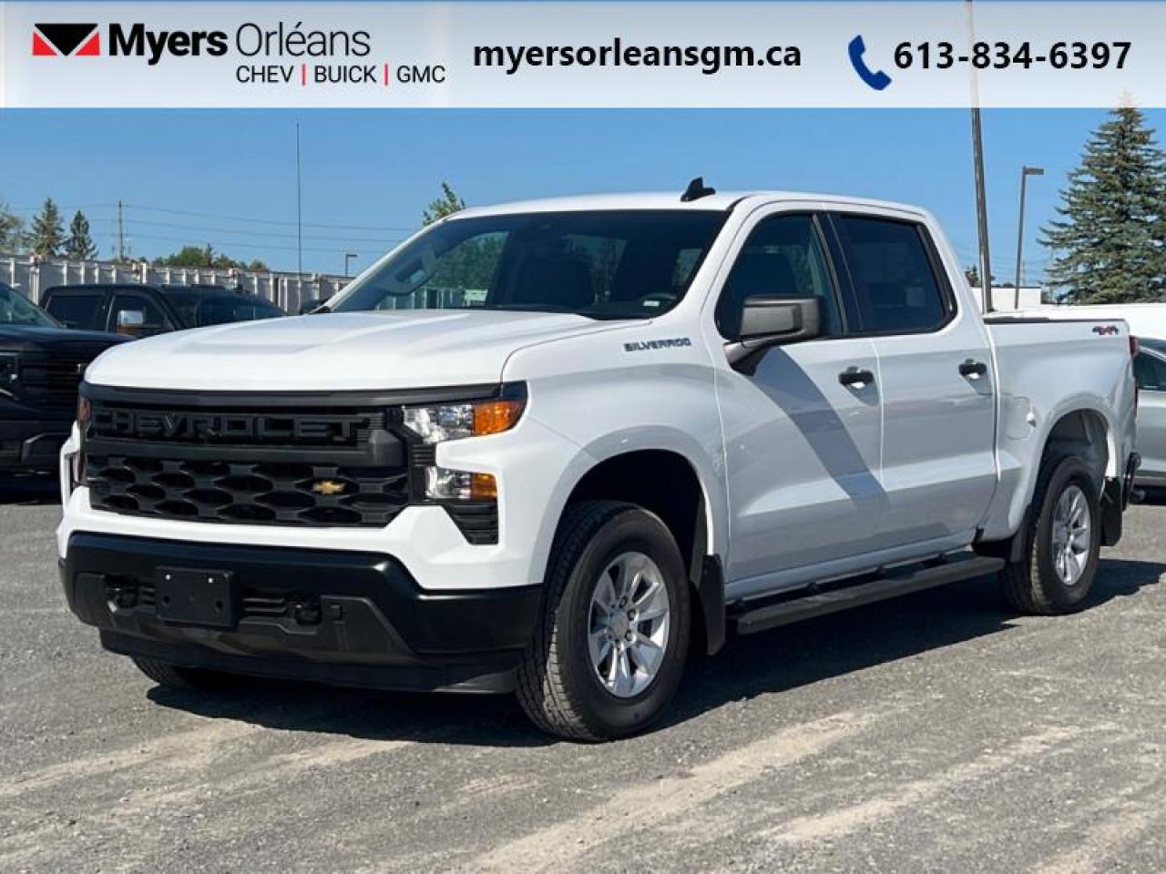 New 2024 Chevrolet Silverado 1500 Work Truck  - Bluetooth for sale in Orleans, ON