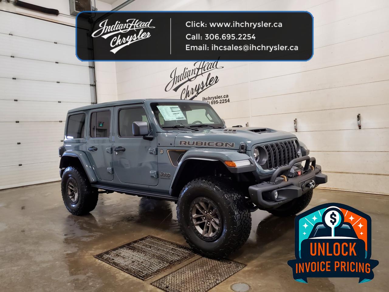 New 2024 Jeep Wrangler Rubicon 392 - Leather Seats for sale in Indian Head, SK