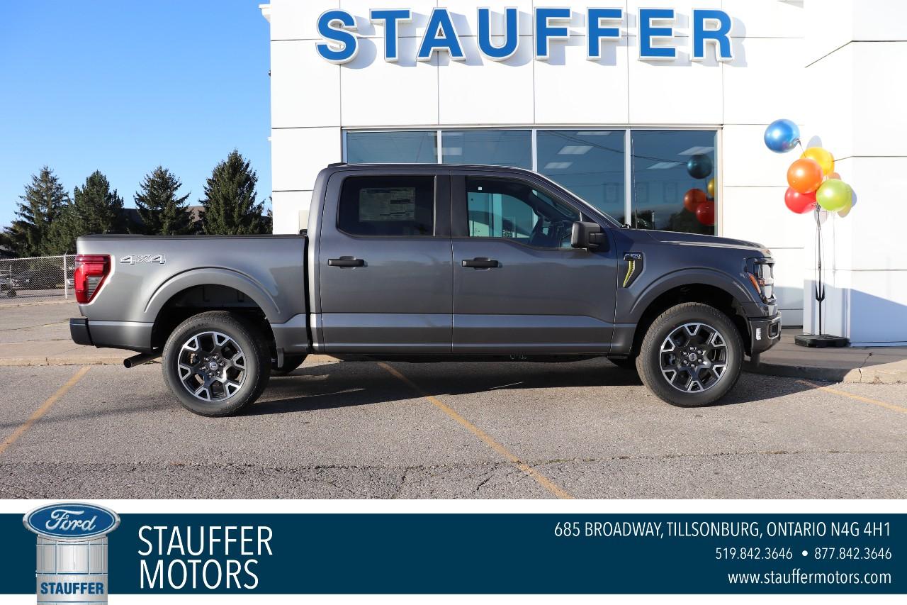 New 2024 Ford F-150 STX 4WD SUPERCREW 5.5' BOX for sale in Tillsonburg, ON