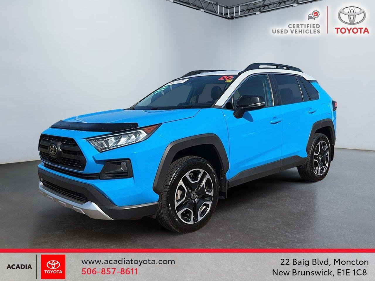 Used 2020 Toyota RAV4 TRAIL AWD for sale in Moncton, NB