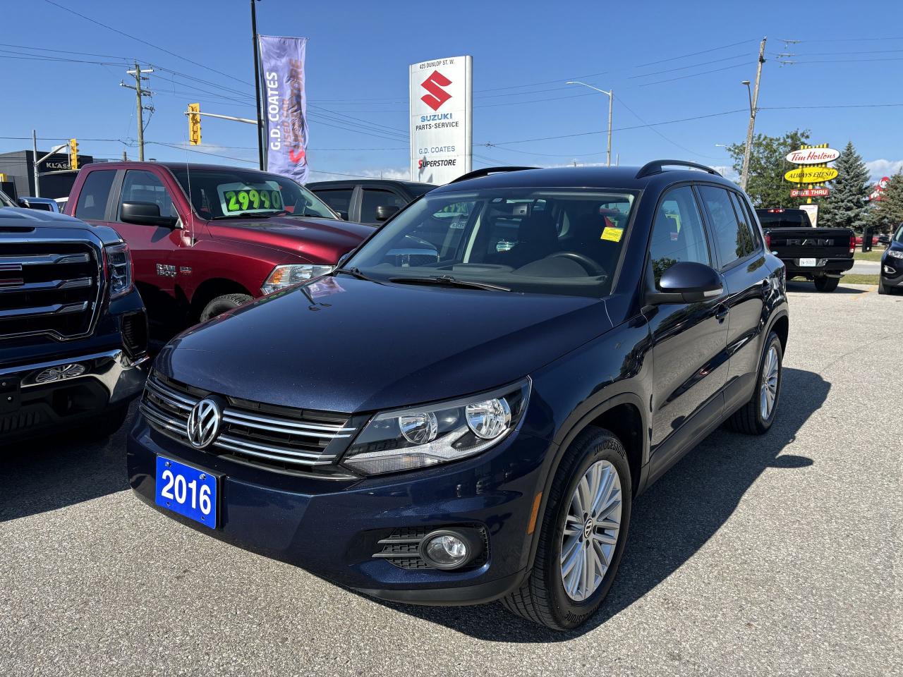 Used 2016 Volkswagen Tiguan Comfortline AWD ~Nav ~Backup Camera ~Heated Seats for sale in Barrie, ON