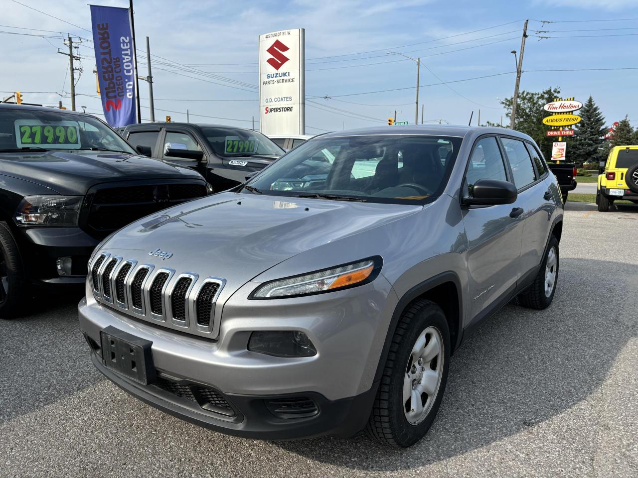 Used 2016 Jeep Cherokee Sport 4x4 ~Backup Camera ~Heated Mirrors ~Alloys for sale in Barrie, ON