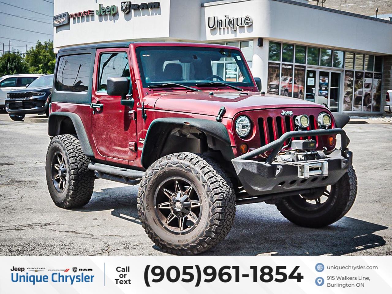 Used 2011 Jeep Wrangler Sahara 4x4| AS-TRADED| UPGRADED RIMS & TIRES| for sale in Burlington, ON