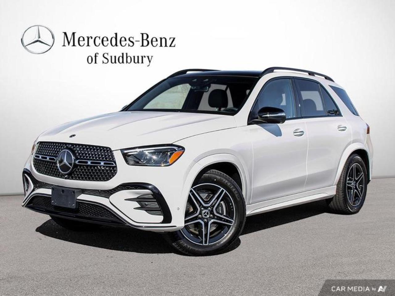 <b>Leather Seats, Trailer Hitch!</b><br> <br> <br> <br>Check out our wide selection of <b>NEW</b> and <b>PRE-OWNED</b> vehicles today!<br> <br>  This GLE is luxurious, comfortable and spacious, with a boldly-styled exterior and impressive perfomance. <br> <br>In the world of luxury SUVs, the Mercedes-Benz GLE has always been the gold standard. With amazing features, and a list of premium options, this Mercedes-Benz GLE offers endless versatility and incredible features to match your bold and uncompromising personality. If luxury or capability is what youre after, come check out this elegant SUV.<br> <br> This polar white SUV  has an automatic transmission and is powered by a  3.0L I6 24V GDI DOHC Turbo engine.<br> <br> Our GLEs trim level is 450 4MATIC SUV. This sleek and stylish SUV features a performance bump thanks to the EQ Boost hybrid system, and features mobile device wireless charging and automated parking sensors, along with inbuilt navigation, Apple CarPlay, Android Auto, an express open/close sunroof with a sunshade, a power liftgate for rear cargo access, proximity keyless entry, towing equipment with trailer sway control, and remote engine start. Occupants are cocooned in luxury thanks to heated front seats with ARTICO synthetic leather upholstery and power adjustment, heated and cooled cupholders, mobile hotspot internet access, dual-zone climate control, and four 12-volt DC power outlets and additional USB type-C ports to keep your devices charged while on the road. Safety is assured thanks to blind spot detection, active brake assist with autonomous emergency braking, front collision mitigation, driver monitoring alert, and a rearview camera. This vehicle has been upgraded with the following features: Leather Seats, Trailer Hitch. <br><br> <br>To apply right now for financing use this link : <a href=https://www.mercedes-benz-sudbury.ca/finance/apply-for-financing/ target=_blank>https://www.mercedes-benz-sudbury.ca/finance/apply-for-financing/</a><br><br> <br/><br>Mercedes-Benz of Sudbury is a new and pre-owned Mercedes-Benz dealership in Greater Sudbury. We proudly serve and ship to the Northern Ontario area. In our online showroom, youll find an outstanding selection of Mercedes-Benz cars and Mercedes-AMG vehicles you might not find so easily elsewhere. Or perhaps youre in the market for Mercedes-Benz vans or vehicles from our Corporate Fleet Program? We can help you with that too. We offer comprehensive service here at Mercedes-Benz of Sudbury!Our dealership also stocks Mercedes-AMG, and we welcome you to browse our inventory of Certified Pre-Owned vehiclesowning a Mercedes-Benz is quite affordable. We offer a variety of financing and leasing options to help get you behind the wheel of a Mercedes-Benz. And to keep it running optimally, we service and sell parts and accessories for your new Mercedes-Benz. Welcome to Mercedes-Benz of Sudbury! If you have any needs we havent yet addressed, then please contact us at 705-522-7777.<br> Come by and check out our fleet of 20+ used cars and trucks and 50+ new cars and trucks for sale in Sudbury.  o~o