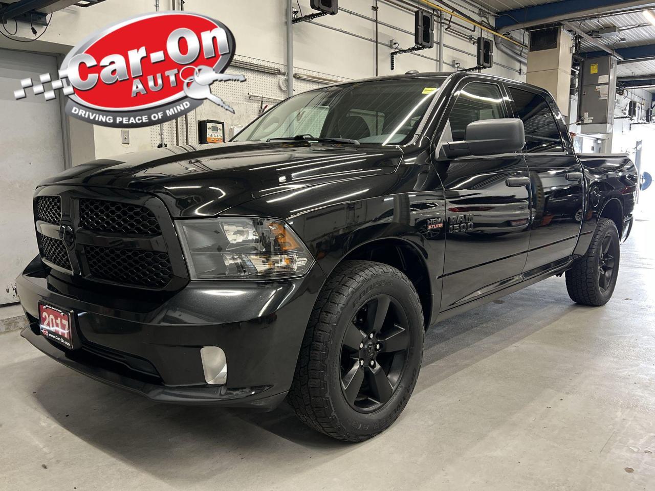 Used 2017 RAM 1500 EXPRESS BLACK 4x4| 5.7L V8| CREW| REAR CAM| ALLOYS for sale in Ottawa, ON