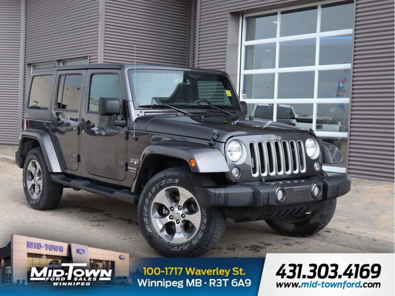 Used 2018 Jeep Wrangler JK Unlimited Sahara | 4x4 | Heated Seats | SiriusXM for sale in Winnipeg, MB