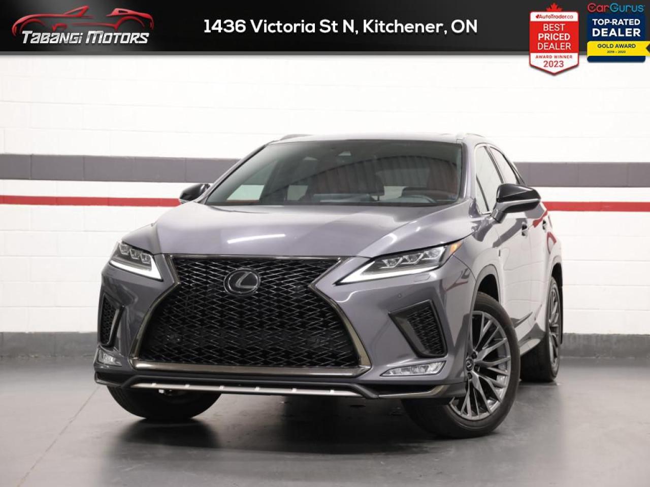 Used 2020 Lexus RX 350  F SPORT No Accident Red Leather Navigation Sunroof for sale in Mississauga, ON