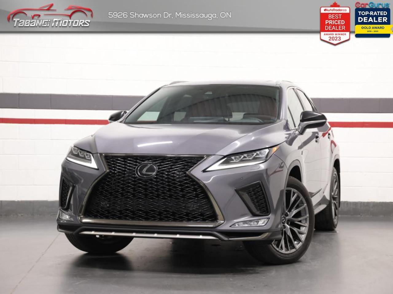 Used 2020 Lexus RX 350  F SPORT No Accident Red Leather Navigation Sunroof for sale in Mississauga, ON