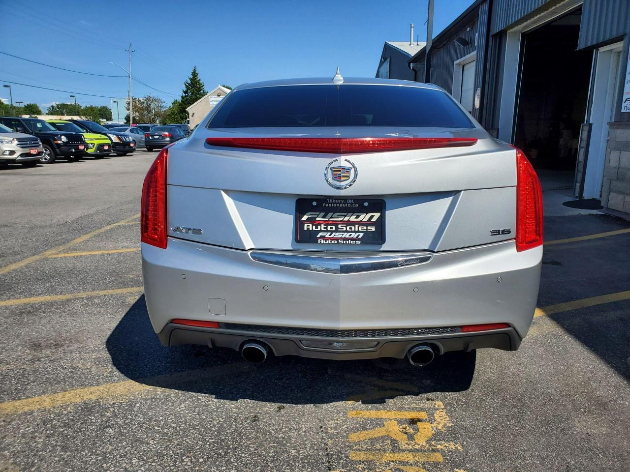 2013 Cadillac ATS 3.6L Luxury-NAVIGATION-SUNROOF-LEATHER-AUTO START - Photo #4