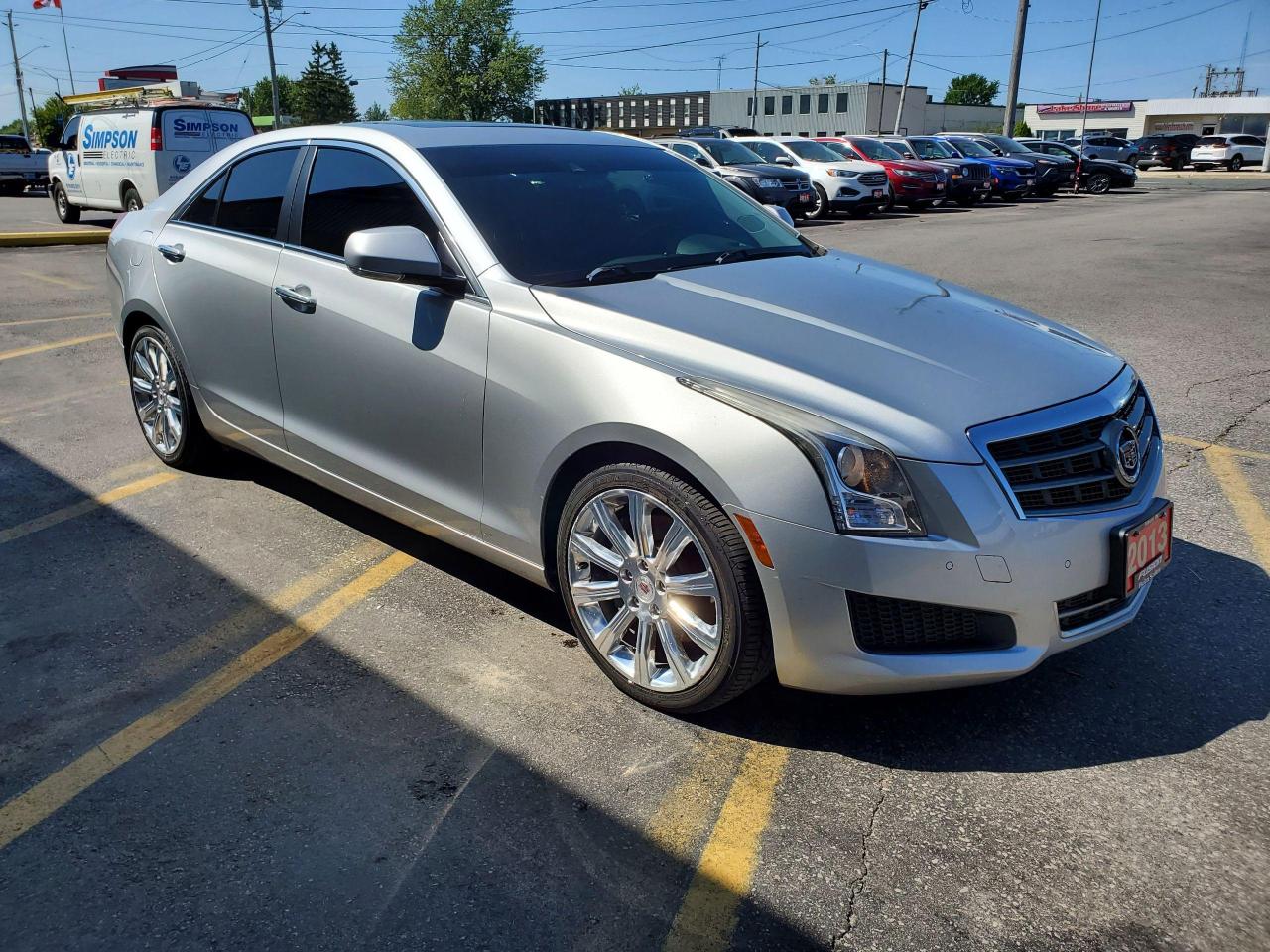 2013 Cadillac ATS 3.6L Luxury-NAVIGATION-SUNROOF-LEATHER-AUTO START - Photo #6