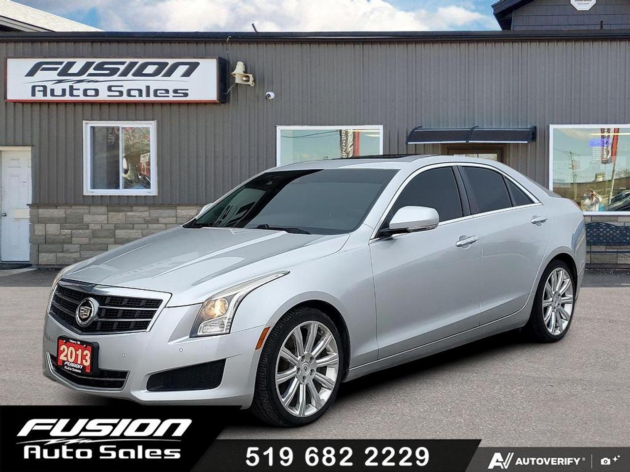 <p>3.6L V6, Auto, RWD, Fully Loaded with Navigation, Leather Interior with Heated Seats & Steering Wheel, Power Sunroof with Sunshade, Remote Start, Push Button Start/Stop, Alloy Wheels, Tinted Glass, Power Seats, Back Up Camera, Bluetooth and more. Lic & HST Extra.</p><p style=box-sizing: border-box; --tw-border-spacing-x: 0; --tw-border-spacing-y: 0; --tw-translate-x: 0; --tw-translate-y: 0; --tw-rotate: 0; --tw-skew-x: 0; --tw-skew-y: 0; --tw-scale-x: 1; --tw-scale-y: 1; --tw-scroll-snap-strictness: proximity; --tw-ring-offset-width: 0px; --tw-ring-offset-color: #fff; --tw-ring-color: rgb(59 130 246 / 0.5); --tw-ring-offset-shadow: 0 0 #0000; --tw-ring-shadow: 0 0 #0000; --tw-shadow: 0 0 #0000; --tw-shadow-colored: 0 0 #0000; margin: 0px 0px 1.25em; color: #374151; font-family: Inter, ui-sans-serif, system-ui, sans-serif, Apple Color Emoji, Segoe UI Emoji, Segoe UI Symbol, Noto Color Emoji; font-size: 14px; background-color: #ffffff; border: 0px solid #e4e4e7;>Step into luxury and performance with this stunning 2013 Cadillac ATS 3.6L Luxury. This sleek sedan is a head-turner with its Silver exterior and Black Leather interior, and is packed with features that are sure to impress. With its powerful 3.6L V6 engine and smooth automatic transmission, youll enjoy exhilarating driving dynamics on every journey. The ATS Luxury trim includes premium touches like heated and cooled seats, a heated steering wheel, and a sunroof that lets you soak up the sunshine.</p><p style=box-sizing: border-box; --tw-border-spacing-x: 0; --tw-border-spacing-y: 0; --tw-translate-x: 0; --tw-translate-y: 0; --tw-rotate: 0; --tw-skew-x: 0; --tw-skew-y: 0; --tw-scale-x: 1; --tw-scale-y: 1; --tw-scroll-snap-strictness: proximity; --tw-ring-offset-width: 0px; --tw-ring-offset-color: #fff; --tw-ring-color: rgb(59 130 246 / 0.5); --tw-ring-offset-shadow: 0 0 #0000; --tw-ring-shadow: 0 0 #0000; --tw-shadow: 0 0 #0000; --tw-shadow-colored: 0 0 #0000; margin: 1.25em 0px; color: #374151; font-family: Inter, ui-sans-serif, system-ui, sans-serif, Apple Color Emoji, Segoe UI Emoji, Segoe UI Symbol, Noto Color Emoji; font-size: 14px; background-color: #ffffff; border: 0px solid #e4e4e7;>Whether youre commuting to work or embarking on a weekend adventure, this Cadillac is designed to provide a comfortable and enjoyable ride. The Navigation system keeps you on track, while the backup camera and rear parking sensors offer peace of mind when maneuvering in tight spaces. The ATS is also equipped with a host of safety features, including anti-lock brakes, traction control, and multiple airbags, giving you peace of mind on the road.</p><p style=box-sizing: border-box; --tw-border-spacing-x: 0; --tw-border-spacing-y: 0; --tw-translate-x: 0; --tw-translate-y: 0; --tw-rotate: 0; --tw-skew-x: 0; --tw-skew-y: 0; --tw-scale-x: 1; --tw-scale-y: 1; --tw-scroll-snap-strictness: proximity; --tw-ring-offset-width: 0px; --tw-ring-offset-color: #fff; --tw-ring-color: rgb(59 130 246 / 0.5); --tw-ring-offset-shadow: 0 0 #0000; --tw-ring-shadow: 0 0 #0000; --tw-shadow: 0 0 #0000; --tw-shadow-colored: 0 0 #0000; margin: 1.25em 0px; color: #374151; font-family: Inter, ui-sans-serif, system-ui, sans-serif, Apple Color Emoji, Segoe UI Emoji, Segoe UI Symbol, Noto Color Emoji; font-size: 14px; background-color: #ffffff; border: 0px solid #e4e4e7;>With 153,980km on the odometer, this Cadillac ATS is ready to provide you with years of reliable and luxurious driving. Visit Fusion Auto Sales today and experience the difference.</p><p style=box-sizing: border-box; --tw-border-spacing-x: 0; --tw-border-spacing-y: 0; --tw-translate-x: 0; --tw-translate-y: 0; --tw-rotate: 0; --tw-skew-x: 0; --tw-skew-y: 0; --tw-scale-x: 1; --tw-scale-y: 1; --tw-scroll-snap-strictness: proximity; --tw-ring-offset-width: 0px; --tw-ring-offset-color: #fff; --tw-ring-color: rgb(59 130 246 / 0.5); --tw-ring-offset-shadow: 0 0 #0000; --tw-ring-shadow: 0 0 #0000; --tw-shadow: 0 0 #0000; --tw-shadow-colored: 0 0 #0000; margin: 1.25em 0px; color: #374151; font-family: Inter, ui-sans-serif, system-ui, sans-serif, Apple Color Emoji, Segoe UI Emoji, Segoe UI Symbol, Noto Color Emoji; font-size: 14px; background-color: #ffffff; border: 0px solid #e4e4e7;>Here are 5 features of the vehicle with the most sizzle:</p><ul style=box-sizing: border-box; --tw-border-spacing-x: 0; --tw-border-spacing-y: 0; --tw-translate-x: 0; --tw-translate-y: 0; --tw-rotate: 0; --tw-skew-x: 0; --tw-skew-y: 0; --tw-scale-x: 1; --tw-scale-y: 1; --tw-scroll-snap-strictness: proximity; --tw-ring-offset-width: 0px; --tw-ring-offset-color: #fff; --tw-ring-color: rgb(59 130 246 / 0.5); --tw-ring-offset-shadow: 0 0 #0000; --tw-ring-shadow: 0 0 #0000; --tw-shadow: 0 0 #0000; --tw-shadow-colored: 0 0 #0000; margin: 1.25em 0px; padding-inline-start: 1.625em; color: #374151; font-family: Inter, ui-sans-serif, system-ui, sans-serif, Apple Color Emoji, Segoe UI Emoji, Segoe UI Symbol, Noto Color Emoji; font-size: 14px; background-color: #ffffff; border: 0px solid #e4e4e7;><li style=box-sizing: border-box; --tw-border-spacing-x: 0; --tw-border-spacing-y: 0; --tw-translate-x: 0; --tw-translate-y: 0; --tw-rotate: 0; --tw-skew-x: 0; --tw-skew-y: 0; --tw-scale-x: 1; --tw-scale-y: 1; --tw-scroll-snap-strictness: proximity; --tw-ring-offset-width: 0px; --tw-ring-offset-color: #fff; --tw-ring-color: rgb(59 130 246 / 0.5); --tw-ring-offset-shadow: 0 0 #0000; --tw-ring-shadow: 0 0 #0000; --tw-shadow: 0 0 #0000; --tw-shadow-colored: 0 0 #0000; margin: 0.5em 0px; padding-inline-start: 0.375em; border: 0px solid #e4e4e7;><span style=box-sizing: border-box; --tw-border-spacing-x: 0; --tw-border-spacing-y: 0; --tw-translate-x: 0; --tw-translate-y: 0; --tw-rotate: 0; --tw-skew-x: 0; --tw-skew-y: 0; --tw-scale-x: 1; --tw-scale-y: 1; --tw-scroll-snap-strictness: proximity; --tw-ring-offset-width: 0px; --tw-ring-offset-color: #fff; --tw-ring-color: rgb(59 130 246 / 0.5); --tw-ring-offset-shadow: 0 0 #0000; --tw-ring-shadow: 0 0 #0000; --tw-shadow: 0 0 #0000; --tw-shadow-colored: 0 0 #0000; font-weight: 600; color: var(--tw-prose-bold); border: 0px solid #e4e4e7;>Sunroof:</span>&nbsp;Enjoy the open-air experience with the push of a button.</li><li style=box-sizing: border-box; --tw-border-spacing-x: 0; --tw-border-spacing-y: 0; --tw-translate-x: 0; --tw-translate-y: 0; --tw-rotate: 0; --tw-skew-x: 0; --tw-skew-y: 0; --tw-scale-x: 1; --tw-scale-y: 1; --tw-scroll-snap-strictness: proximity; --tw-ring-offset-width: 0px; --tw-ring-offset-color: #fff; --tw-ring-color: rgb(59 130 246 / 0.5); --tw-ring-offset-shadow: 0 0 #0000; --tw-ring-shadow: 0 0 #0000; --tw-shadow: 0 0 #0000; --tw-shadow-colored: 0 0 #0000; margin: 0.5em 0px; padding-inline-start: 0.375em; border: 0px solid #e4e4e7;><span style=box-sizing: border-box; --tw-border-spacing-x: 0; --tw-border-spacing-y: 0; --tw-translate-x: 0; --tw-translate-y: 0; --tw-rotate: 0; --tw-skew-x: 0; --tw-skew-y: 0; --tw-scale-x: 1; --tw-scale-y: 1; --tw-scroll-snap-strictness: proximity; --tw-ring-offset-width: 0px; --tw-ring-offset-color: #fff; --tw-ring-color: rgb(59 130 246 / 0.5); --tw-ring-offset-shadow: 0 0 #0000; --tw-ring-shadow: 0 0 #0000; --tw-shadow: 0 0 #0000; --tw-shadow-colored: 0 0 #0000; font-weight: 600; color: var(--tw-prose-bold); border: 0px solid #e4e4e7;>Navigation System:</span>&nbsp;Never get lost again with built-in GPS guidance.</li><li style=box-sizing: border-box; --tw-border-spacing-x: 0; --tw-border-spacing-y: 0; --tw-translate-x: 0; --tw-translate-y: 0; --tw-rotate: 0; --tw-skew-x: 0; --tw-skew-y: 0; --tw-scale-x: 1; --tw-scale-y: 1; --tw-scroll-snap-strictness: proximity; --tw-ring-offset-width: 0px; --tw-ring-offset-color: #fff; --tw-ring-color: rgb(59 130 246 / 0.5); --tw-ring-offset-shadow: 0 0 #0000; --tw-ring-shadow: 0 0 #0000; --tw-shadow: 0 0 #0000; --tw-shadow-colored: 0 0 #0000; margin: 0.5em 0px; padding-inline-start: 0.375em; border: 0px solid #e4e4e7;><span style=box-sizing: border-box; --tw-border-spacing-x: 0; --tw-border-spacing-y: 0; --tw-translate-x: 0; --tw-translate-y: 0; --tw-rotate: 0; --tw-skew-x: 0; --tw-skew-y: 0; --tw-scale-x: 1; --tw-scale-y: 1; --tw-scroll-snap-strictness: proximity; --tw-ring-offset-width: 0px; --tw-ring-offset-color: #fff; --tw-ring-color: rgb(59 130 246 / 0.5); --tw-ring-offset-shadow: 0 0 #0000; --tw-ring-shadow: 0 0 #0000; --tw-shadow: 0 0 #0000; --tw-shadow-colored: 0 0 #0000; font-weight: 600; color: var(--tw-prose-bold); border: 0px solid #e4e4e7;>Heated and Cooled Seats:</span>&nbsp;Stay comfortable year-round with climate-controlled seating.</li><li style=box-sizing: border-box; --tw-border-spacing-x: 0; --tw-border-spacing-y: 0; --tw-translate-x: 0; --tw-translate-y: 0; --tw-rotate: 0; --tw-skew-x: 0; --tw-skew-y: 0; --tw-scale-x: 1; --tw-scale-y: 1; --tw-scroll-snap-strictness: proximity; --tw-ring-offset-width: 0px; --tw-ring-offset-color: #fff; --tw-ring-color: rgb(59 130 246 / 0.5); --tw-ring-offset-shadow: 0 0 #0000; --tw-ring-shadow: 0 0 #0000; --tw-shadow: 0 0 #0000; --tw-shadow-colored: 0 0 #0000; margin: 0.5em 0px; padding-inline-start: 0.375em; border: 0px solid #e4e4e7;><span style=box-sizing: border-box; --tw-border-spacing-x: 0; --tw-border-spacing-y: 0; --tw-translate-x: 0; --tw-translate-y: 0; --tw-rotate: 0; --tw-skew-x: 0; --tw-skew-y: 0; --tw-scale-x: 1; --tw-scale-y: 1; --tw-scroll-snap-strictness: proximity; --tw-ring-offset-width: 0px; --tw-ring-offset-color: #fff; --tw-ring-color: rgb(59 130 246 / 0.5); --tw-ring-offset-shadow: 0 0 #0000; --tw-ring-shadow: 0 0 #0000; --tw-shadow: 0 0 #0000; --tw-shadow-colored: 0 0 #0000; font-weight: 600; color: var(--tw-prose-bold); border: 0px solid #e4e4e7;>Heated Steering Wheel:</span>&nbsp;Warm your hands on chilly days.</li><li style=box-sizing: border-box; --tw-border-spacing-x: 0; --tw-border-spacing-y: 0; --tw-translate-x: 0; --tw-translate-y: 0; --tw-rotate: 0; --tw-skew-x: 0; --tw-skew-y: 0; --tw-scale-x: 1; --tw-scale-y: 1; --tw-scroll-snap-strictness: proximity; --tw-ring-offset-width: 0px; --tw-ring-offset-color: #fff; --tw-ring-color: rgb(59 130 246 / 0.5); --tw-ring-offset-shadow: 0 0 #0000; --tw-ring-shadow: 0 0 #0000; --tw-shadow: 0 0 #0000; --tw-shadow-colored: 0 0 #0000; margin: 0.5em 0px; padding-inline-start: 0.375em; border: 0px solid #e4e4e7;><span style=box-sizing: border-box; --tw-border-spacing-x: 0; --tw-border-spacing-y: 0; --tw-translate-x: 0; --tw-translate-y: 0; --tw-rotate: 0; --tw-skew-x: 0; --tw-skew-y: 0; --tw-scale-x: 1; --tw-scale-y: 1; --tw-scroll-snap-strictness: proximity; --tw-ring-offset-width: 0px; --tw-ring-offset-color: #fff; --tw-ring-color: rgb(59 130 246 / 0.5); --tw-ring-offset-shadow: 0 0 #0000; --tw-ring-shadow: 0 0 #0000; --tw-shadow: 0 0 #0000; --tw-shadow-colored: 0 0 #0000; font-weight: 600; color: var(--tw-prose-bold); border: 0px solid #e4e4e7;>Backup Camera and Rear Parking Sensors:</span>&nbsp;Maneuver with confidence, especially in tight spaces.</li></ul><p>The Fusion Philosophy<br><br>At Fusion Auto Sales, we put more effort into buying our vehicles than we do trying to sell them. By constantly monitoring what other car lots are doing, we strive to be the lowest priced dealer in our market. We won&rsquo;t purchase a vehicle to &ldquo;fill a hole&rdquo;. We know that the vehicles on our lot are great value for the money and smart shoppers realize that also. Adhering to this philosophy makes it easy for our customers. If they find a vehicle on our lot that fulfills their needs and wants, they know that they&rsquo;re getting great value. <br><br>If we don&rsquo;t have what you&rsquo;re looking for, we can find it! Over 150 customers have saved thousands of dollars buy joining our&rdquo; locate club&rdquo;. People that know what they want and what they want to pay (within reason of course), get the vehicle of their dreams and enjoy huge savings. Contact us for details.<br><br><br><br>Fusion Auto Sales is in Tilbury, Ont. located between Windsor and London right off the 401. We are among 7 dealerships within a &frac12; kilometer distance which is great for out of town shoppers. We began satisfying customers in 2009 and have been doing so ever since. In 2012 Fusion was recognized as 1 of the 50 fastest growing companies in Canada. And then, in 2018, we were named one of the top 5 independent automobile dealerships in the country. <br><br>We specialize in late model vehicles at below than average pricing, everything is fully certified and every unit is Car Proof verified and is fully disclosed with every unit. We offer every type of financing from perfect credit at great rates to credit challenges with competitive rates. We also specialize in locating vehicles for customers, we cant have everything on the lot so if you do not see it and are having a hard time finding what you are looking for, let us know and we can find it for you. Fusion Auto Sales spans its customer base from Windsor all the way to Timmins, On and every where in between. Our philosophy is You are going to like the way we deal and everyone does, straight honest answers with no monkey business and no back and forth between sales and managers.</p><p>&nbsp;</p>