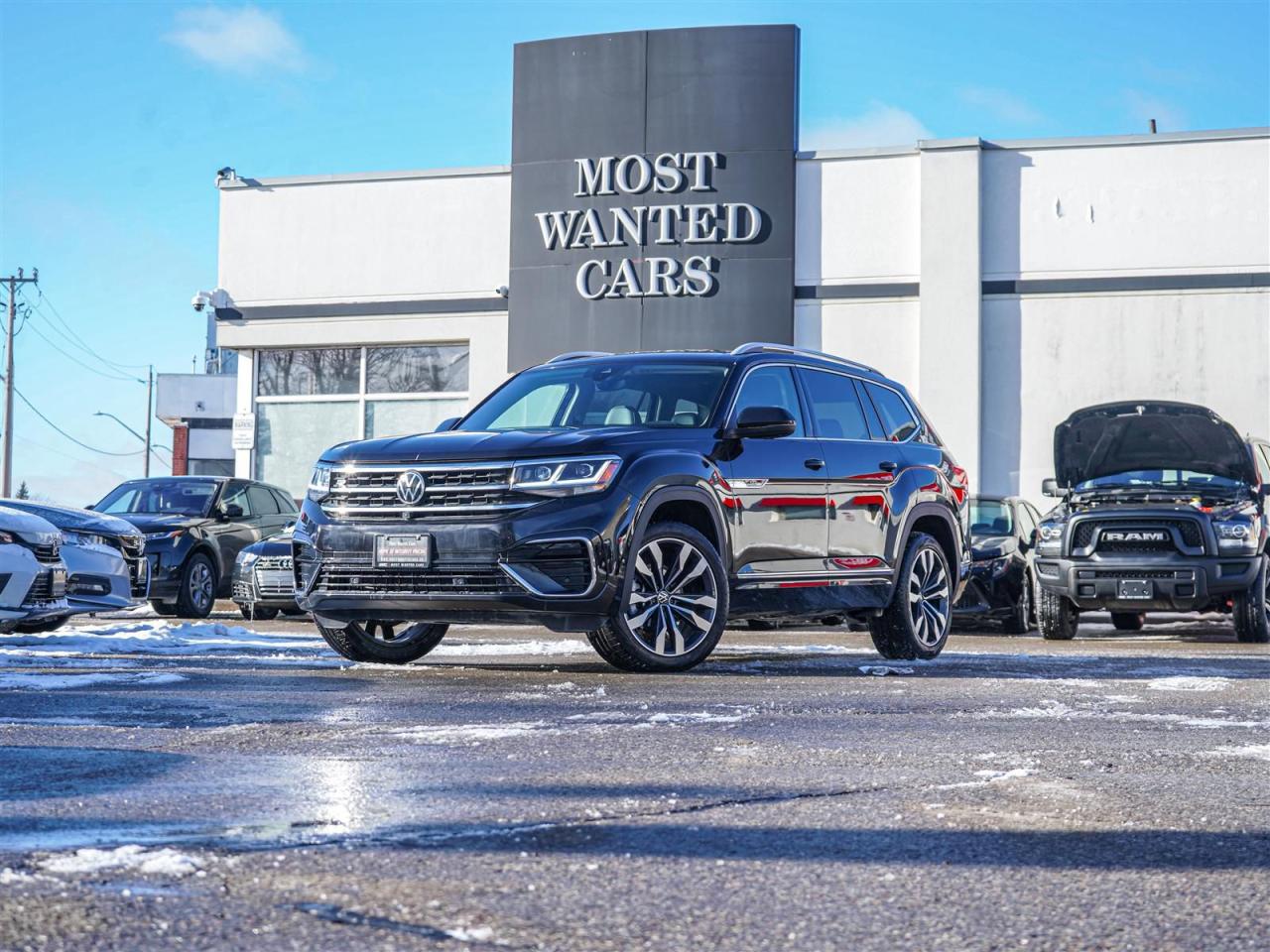 Used 2022 Volkswagen Atlas EXECLINE | R-LINE | CAPTAINS PKG | 6 PASS | FENDER for sale in Kitchener, ON