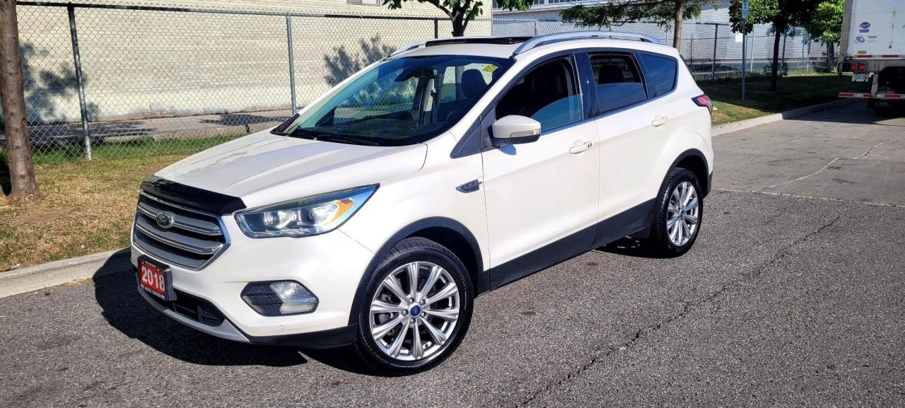 2018 Ford Escape Titanium, 4WD, Navi, Camera. 3/Y Warranty Availabl