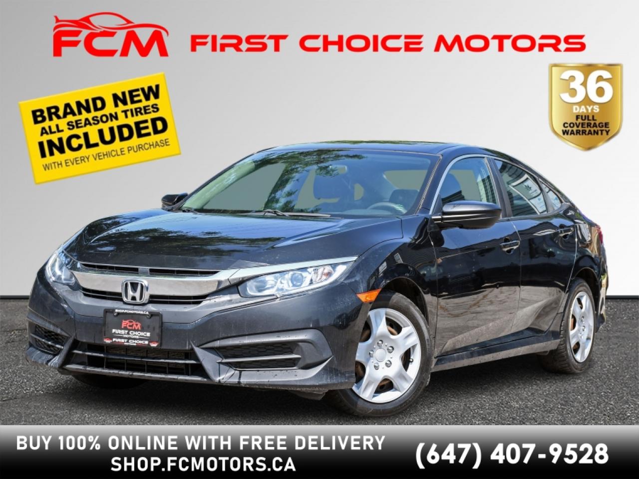 Used 2017 Honda Civic LX ~MANUAL, FULLY CERTIFIED WITH WARRANTY!!!!~ for sale in North York, ON