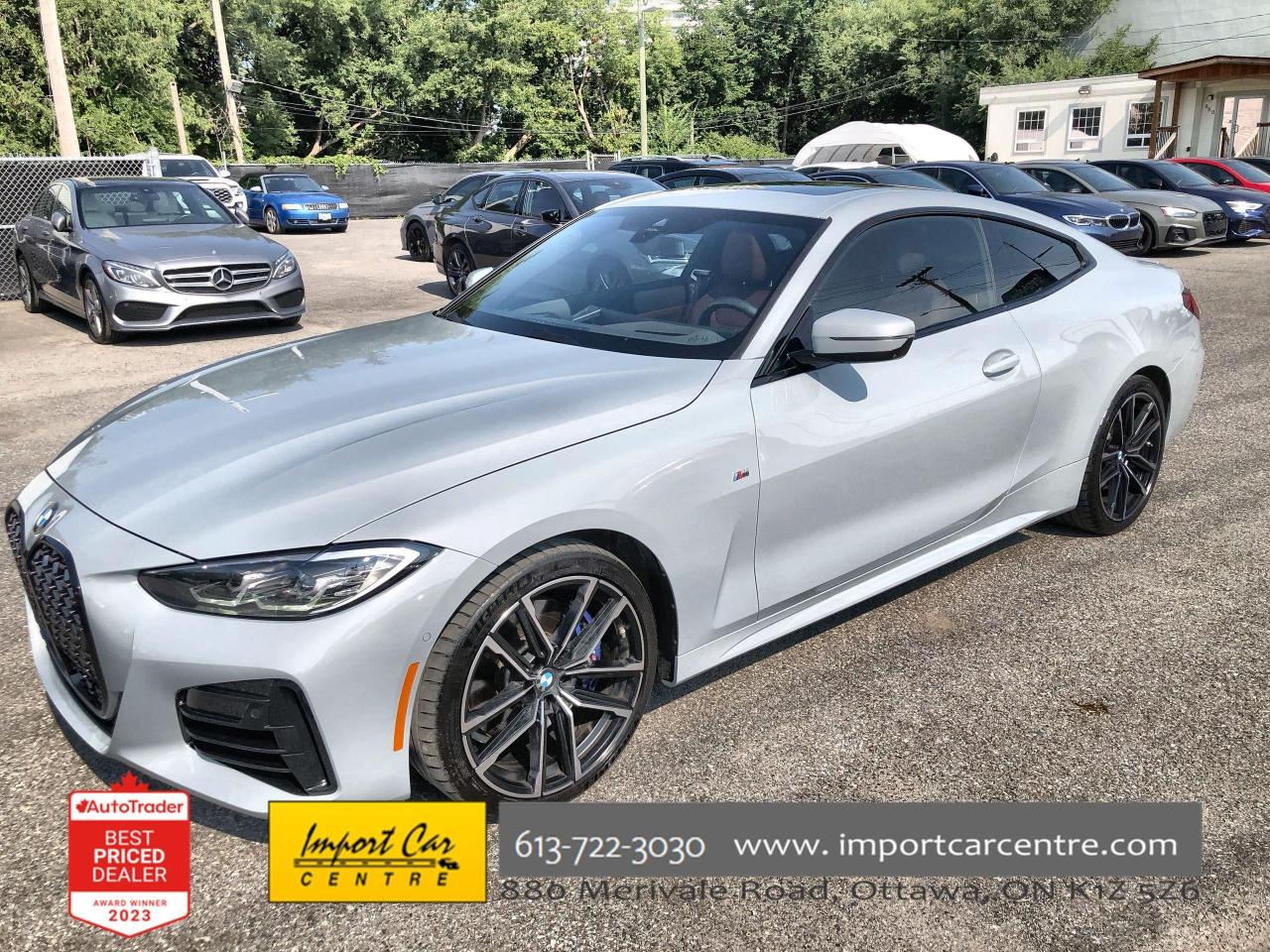 Used 2024 BMW 4 Series i xDrive 382HP, HUDS, HK, 360 CAMERA, PDC, SERIOUS for sale in Ottawa, ON