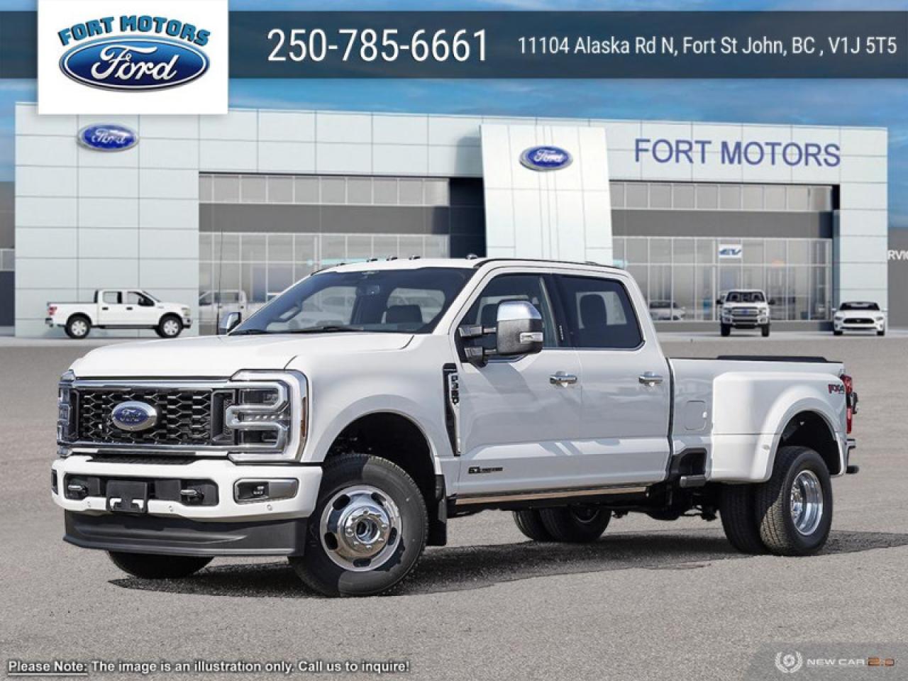 New 2024 Ford F-350 Super Duty 4X4 CREW CAB PU DRW/ for sale in Fort St John, BC