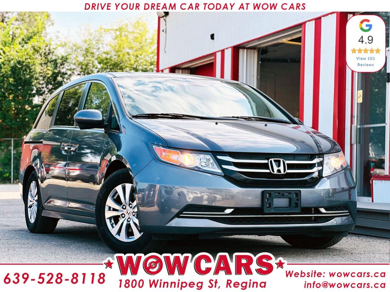 Used 2016 Honda Odyssey EX-L for sale in Regina, SK