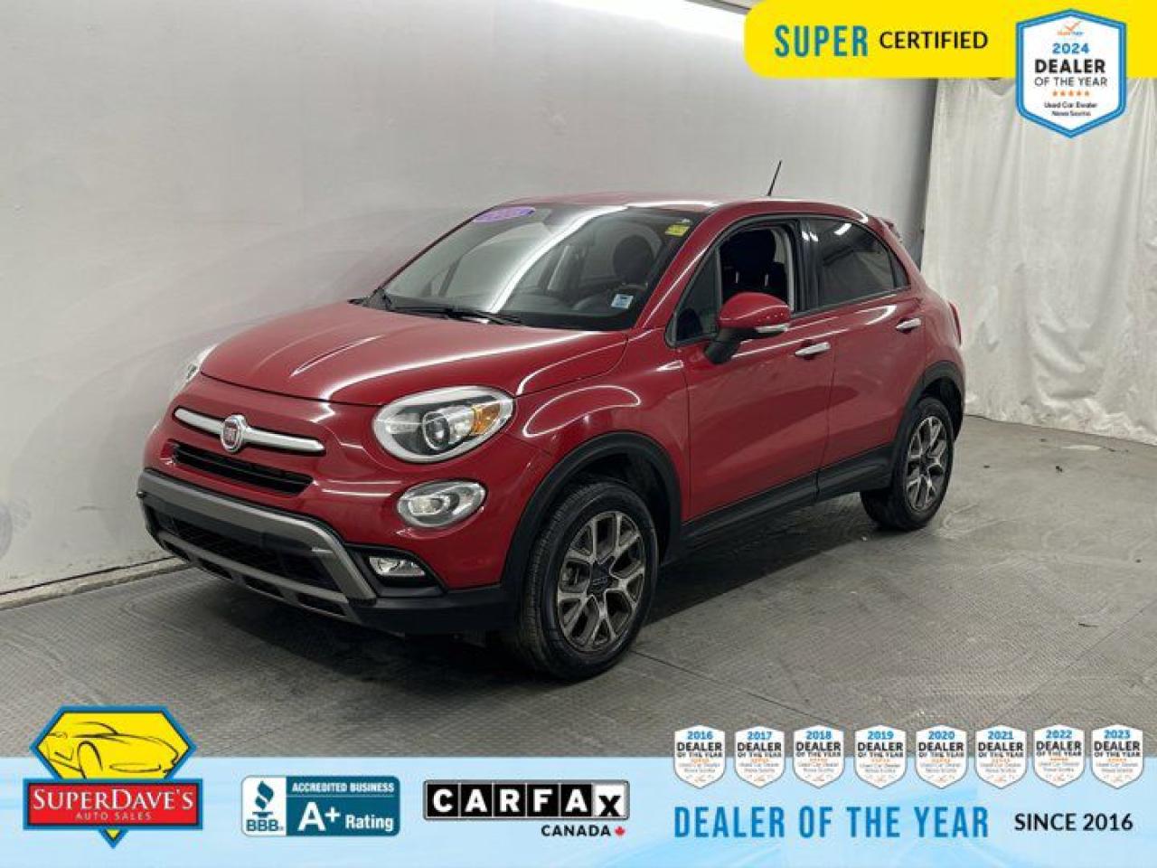 Used 2016 Fiat 500 X Trekking for sale in Dartmouth, NS