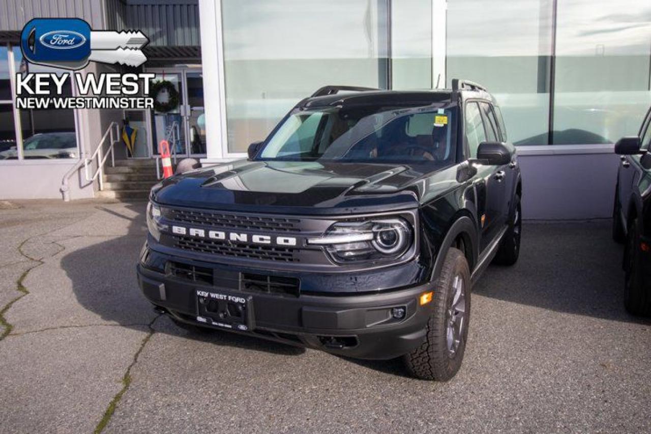 New 2024 Ford Bronco Sport Badlands 4x4 Premium Pkg Tow Pkg Co-Pilot360 Assist+ for sale in New Westminster, BC