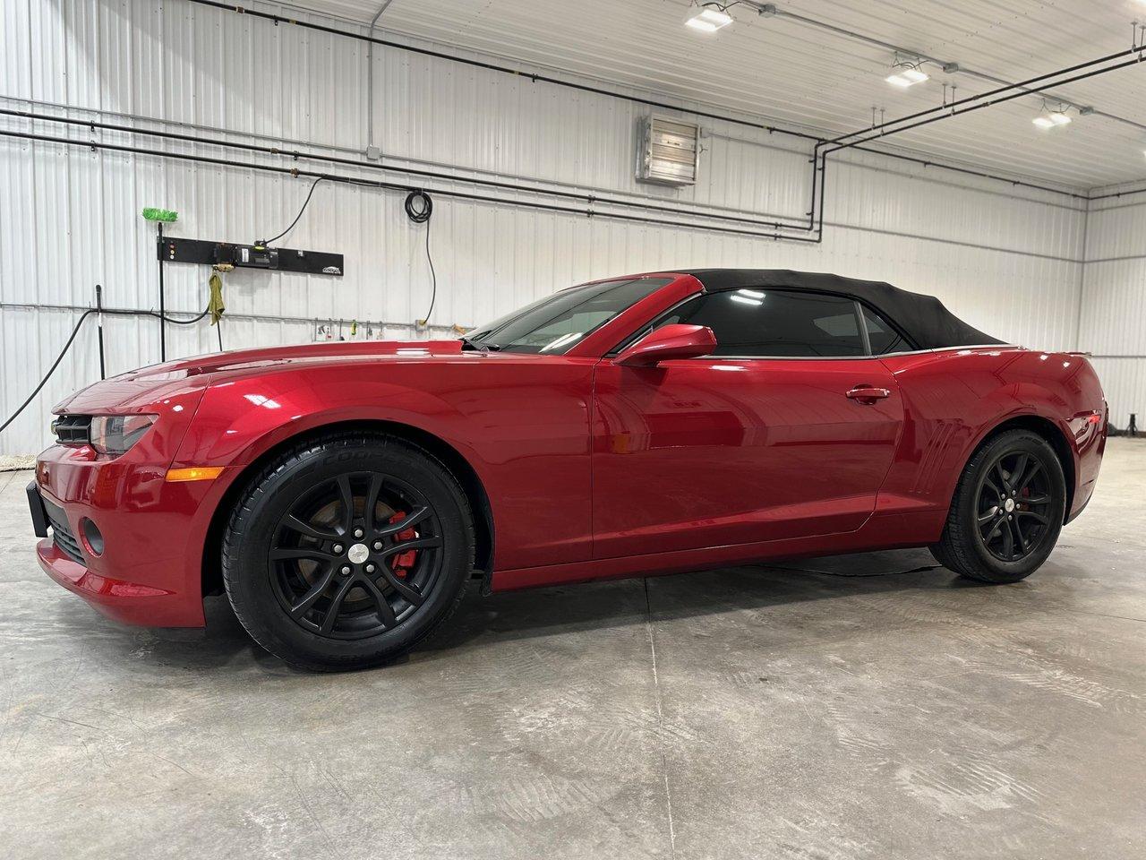 Used 2015 Chevrolet Camaro LT V6 CONVERTIBLE for sale in Winnipeg, MB