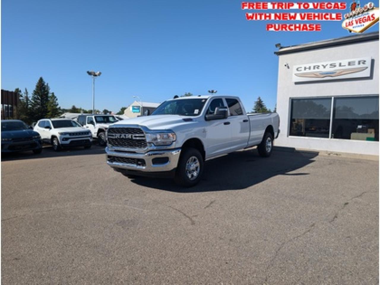 New 2024 RAM 3500 Tradesman 4x4 Crew Cab 8' Box, #73 for sale in Medicine Hat, AB