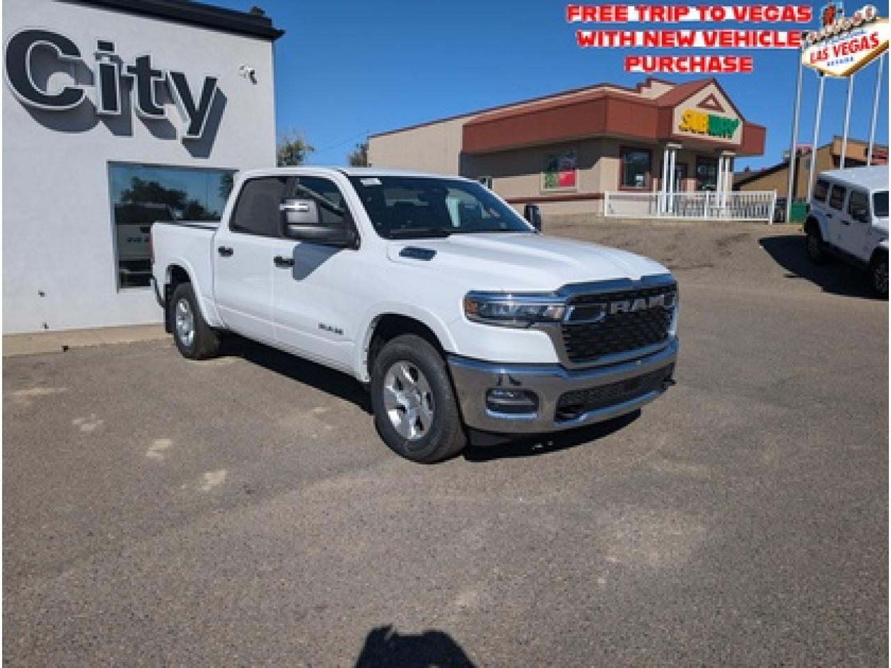 New 2025 RAM 1500 3.0L TURBO ENGINE, Tailer Tow Package, #105 for sale in Medicine Hat, AB