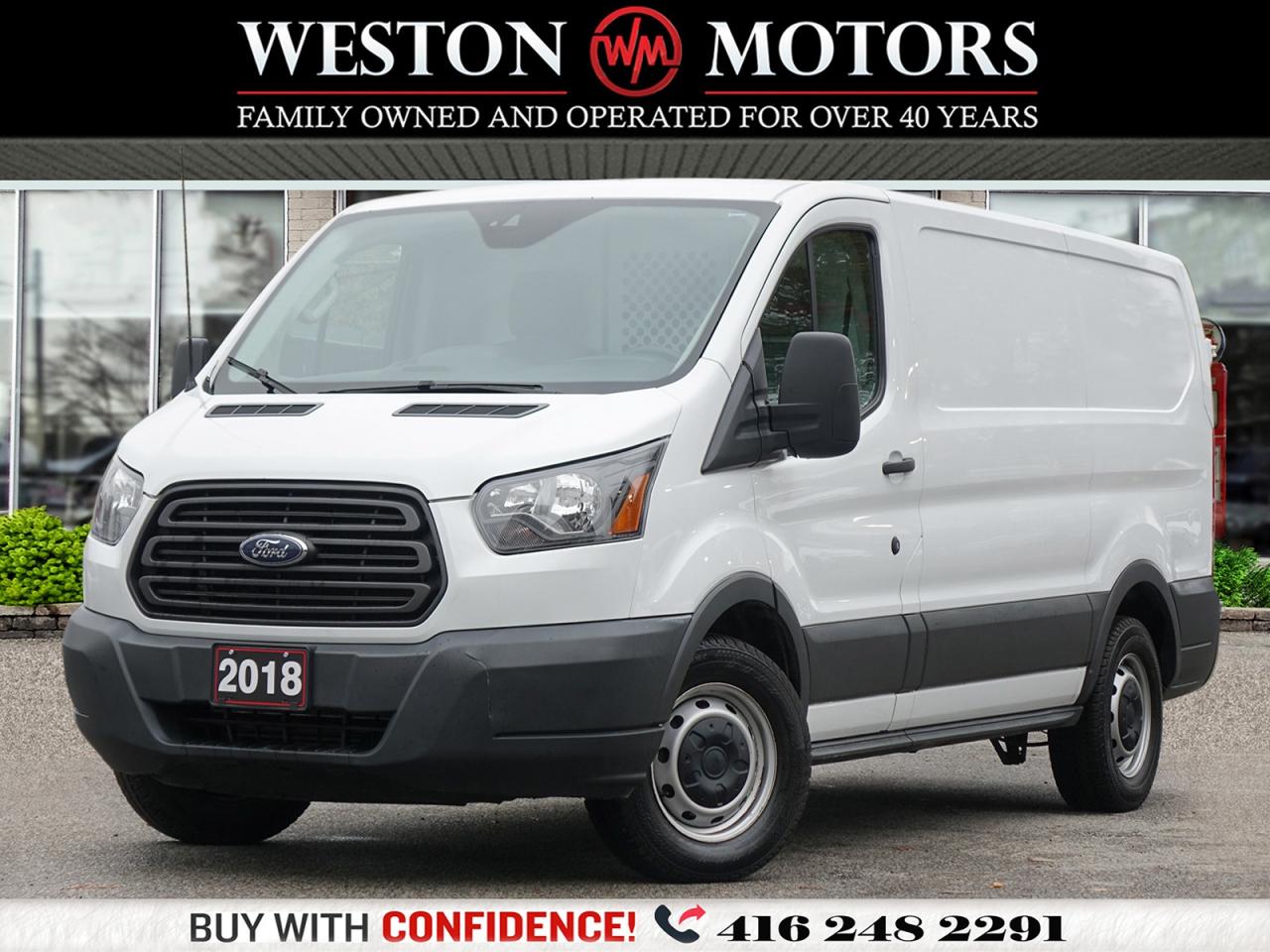 Used 2018 Ford Transit 150 *LEATHER*REVCAM*LOWROOF*SHELVING* for sale in Toronto, ON