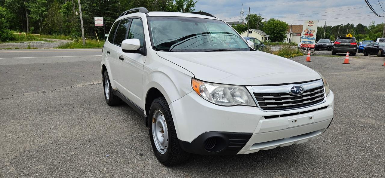 <p>2010 Subaru Forester 2.5X Sport, 4 Cylinder 2.5L Engine with automatic transmission. Heated seats, Black cloth, Power driver seat, Auto starter, Backup Camera, 2 sets of keys, Power mirrors, Power windows, Bluetooth connectivity, Cruise control, Apple car play and Android Auto. 169925 kms. Listed price $6995. Carfax Available upon request. Call 613-606-7665 to inquire more information.</p>