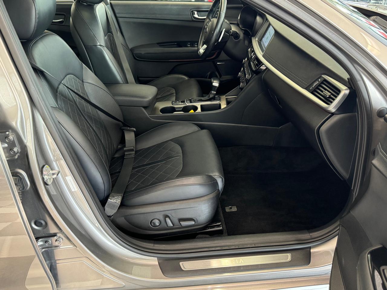 2019 Kia Optima SXL Turbo+Cooled Leather+Roof+GPS+LKA+CLEAN CARFAX - Photo #24