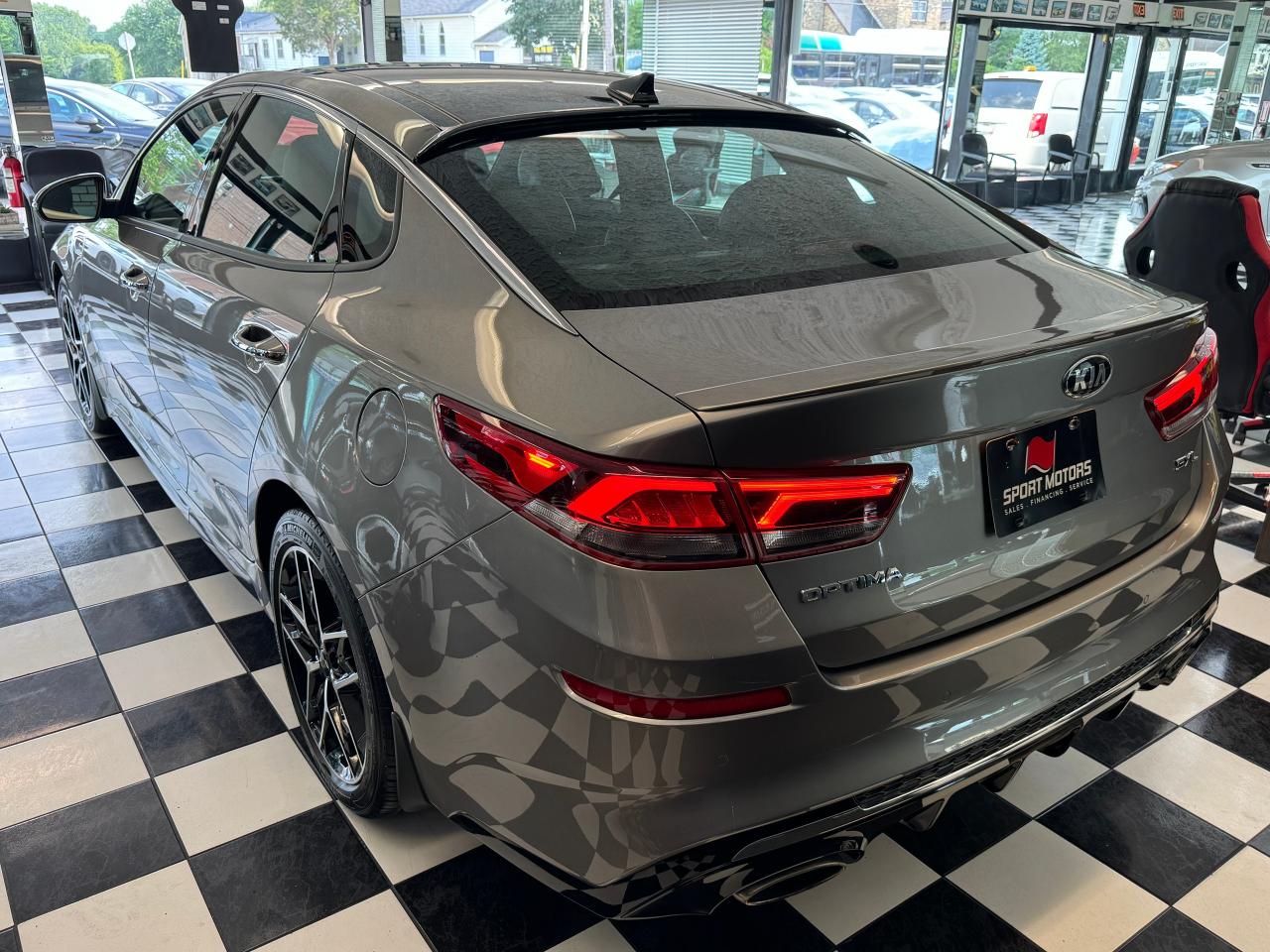 2019 Kia Optima SXL Turbo+Cooled Leather+Roof+GPS+LKA+CLEAN CARFAX Photo7