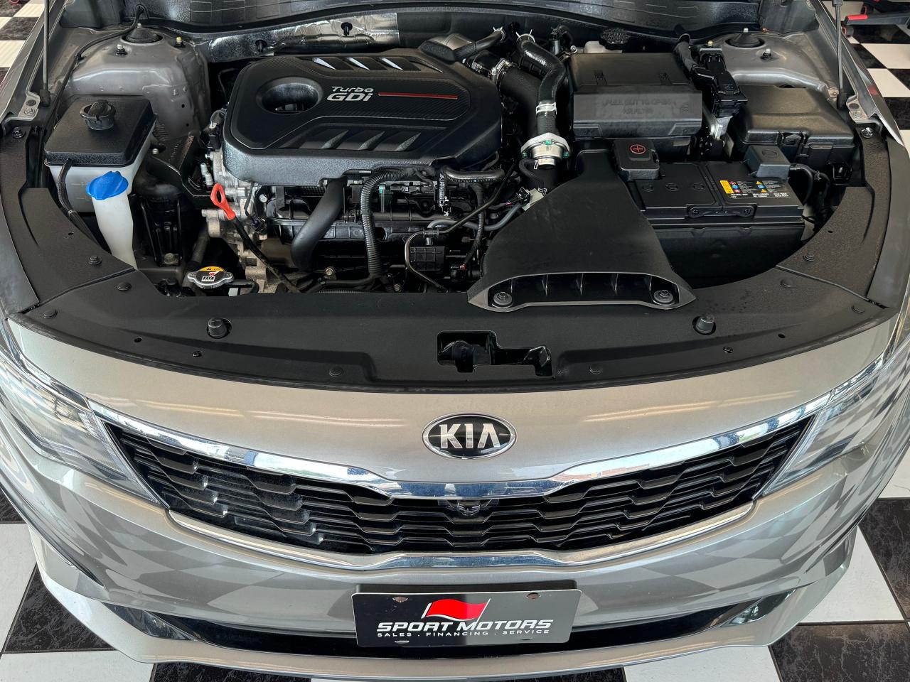 2019 Kia Optima SXL Turbo+Cooled Leather+Roof+GPS+LKA+CLEAN CARFAX - Photo #12