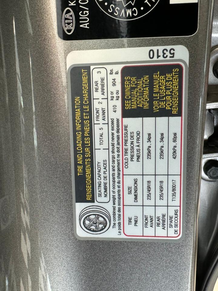 2019 Kia Optima SXL Turbo+Cooled Leather+Roof+GPS+LKA+CLEAN CARFAX - Photo #45