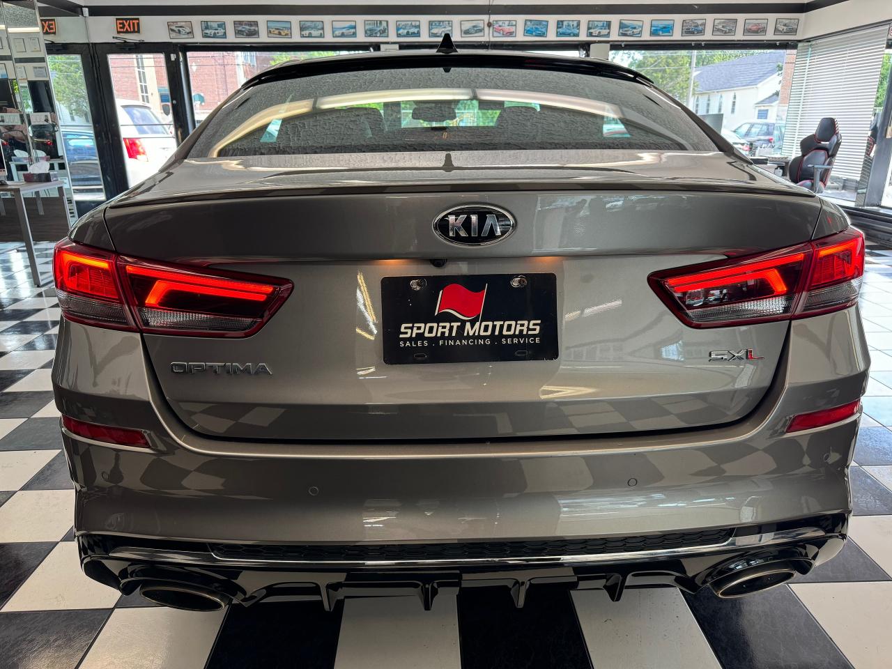 2019 Kia Optima SXL Turbo+Cooled Leather+Roof+GPS+LKA+CLEAN CARFAX - Photo #8