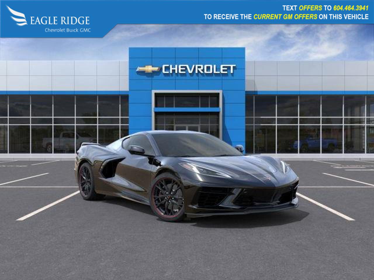 New 2024 Chevrolet Corvette Stingray Noise control, engine sound enhancement, automatic emergency break, lane keep assist with lane departure warning, HD rear camera for sale in Coquitlam, BC