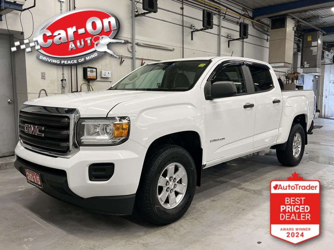 Used 2015 GMC Canyon CREW CAB | REAR CAM | ALLOYS | CONVENIENCE PKG for sale in Ottawa, ON